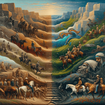 Exploring the Influence of American West Art on Modern Western Art Styles - Metal Poster Art