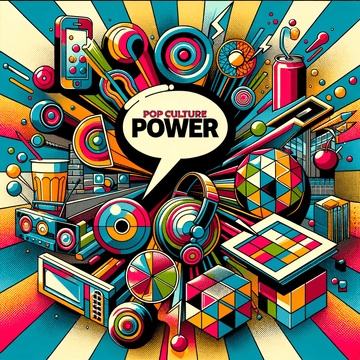 "Pop Culture Power: How Pop Art Shapes Contemporary Culture and Design" - Metal Poster Art