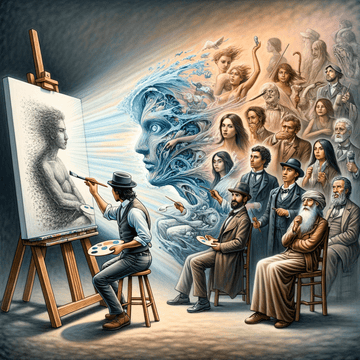 "Revolutionizing Perception: The Impact of Realism in Art" - Metal Poster Art