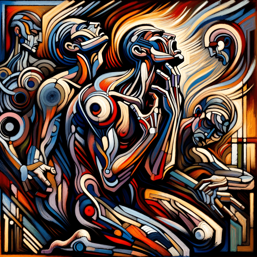 Sure, here is an SEO-friendly title for your blog post:

<h1>Exploring the Passion and Emotion of Expressionism: How this Art Style Captures the Inner Turmoil and Intensity of the Human Experience</h1> - Metal Poster Art