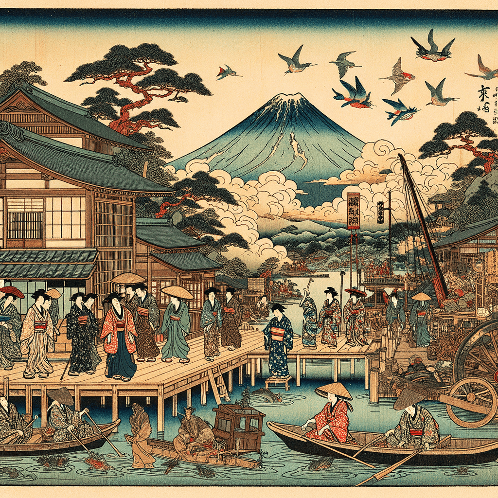 "The Enchanting Legacy of Ukiyo-e: A Deep Dive into the Beauty and Influence of Japanese Woodblock Prints"| Metal Poster Art - Metal Poster Art