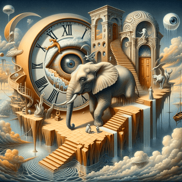 "The Enigmatic World of Surrealism: Unpacking the Revolutionary Artistic Movement"| Metal Poster Art - Metal Poster Art