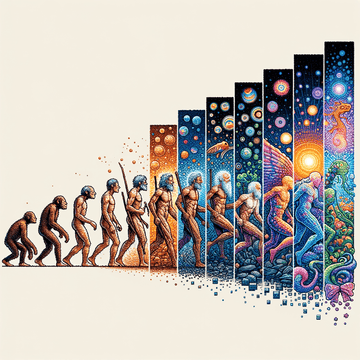 "The Evolution of Art: From Pixelated Beginnings to the Boundless Possibilities of Digital Art"| Metal Poster Art - Metal Poster Art