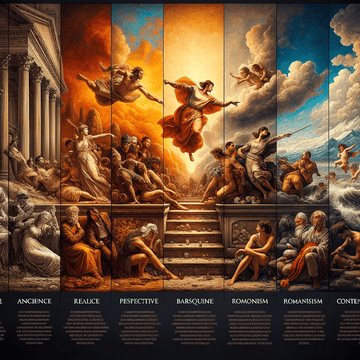 The Evolution of Realism in Western Art: A Journey from Classical to Contemporary Expressions - Metal Poster Art