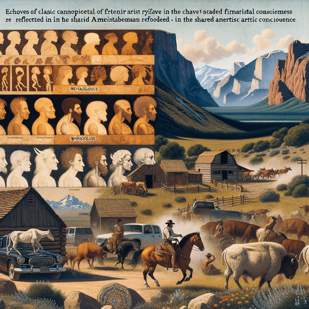 "The Evolution of Western Art: Tracing the Impact of the American West Through History" - Metal Poster Art