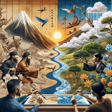 The Influence of Nature in Asian Art: Traditional and Contemporary Perspectives Explored | Metal Poster Art - Metal Poster Art