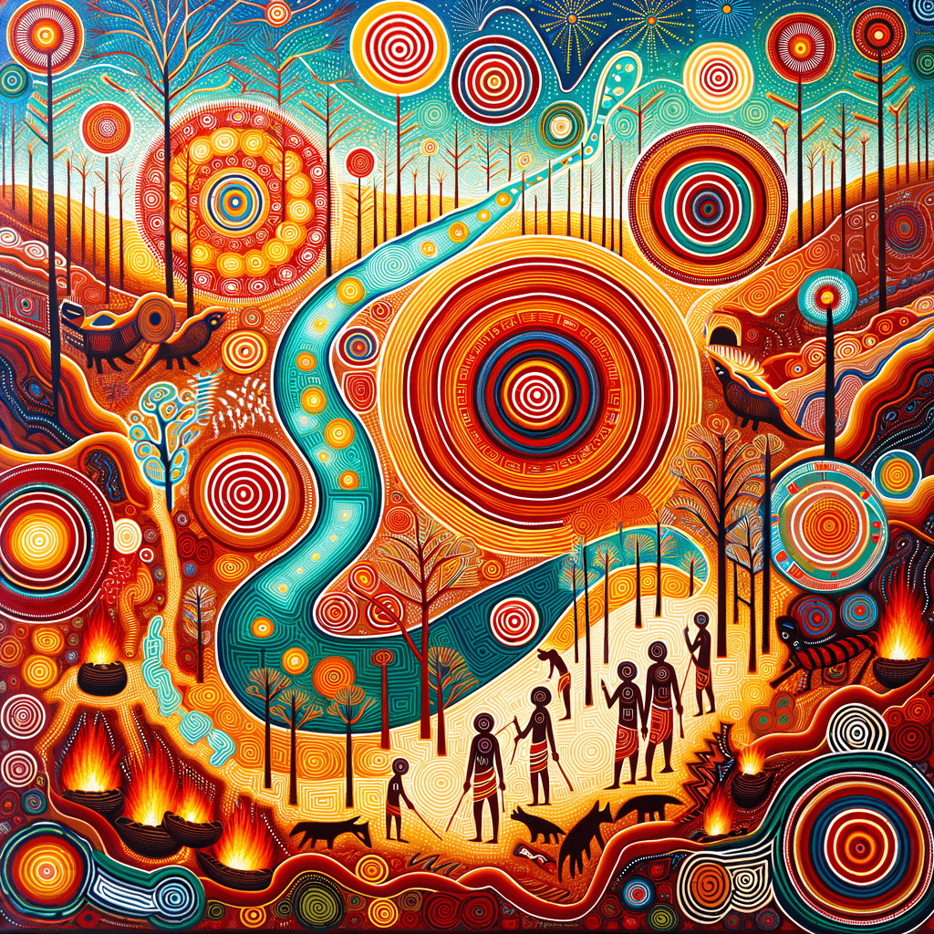 "Unlocking Australian Aboriginal Art: History, Symbolism, Techniques and Significance" - Metal Poster Art