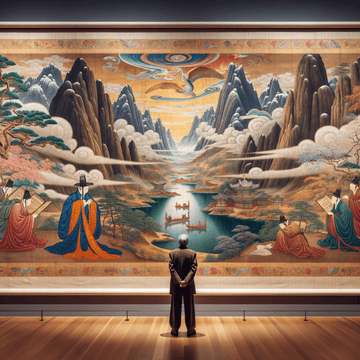 Unraveling the Enigmatic Splendor of Joseon Dynasty Paintings: A Dive into Korea's Artistic Legacy| Metal Poster Art - Metal Poster Art