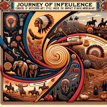 Unraveling the Impact of Native American Art on Western Art Styles: A Journey of Influence and Transformation - Metal Poster Art