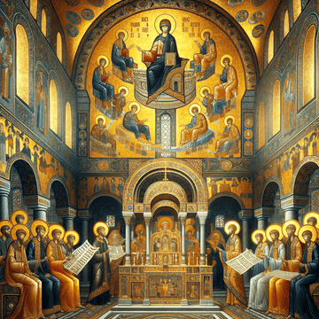 Unraveling the Timeless Beauty of Byzantine Art: A Deep Dive into History and Iconography - Metal Poster Art
