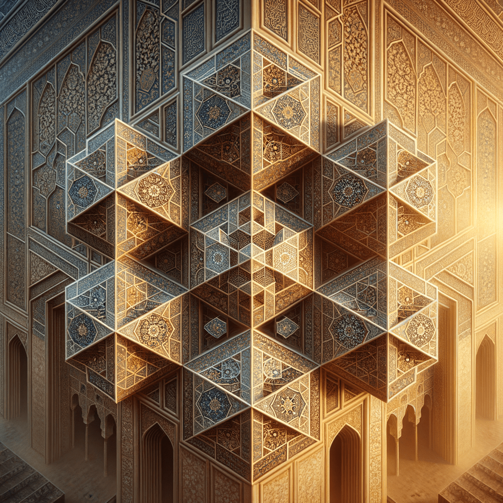 Unraveling the Timeless Beauty of Islamic Geometric Patterns in Art and Architecture - Metal Poster Art