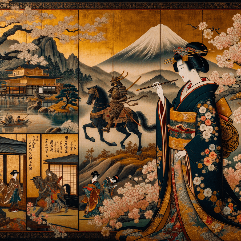 Unraveling the Timeless Beauty of Japan's Kano School: A Journey into the World of Japanese Artistry| Metal Poster Art - Metal Poster Art