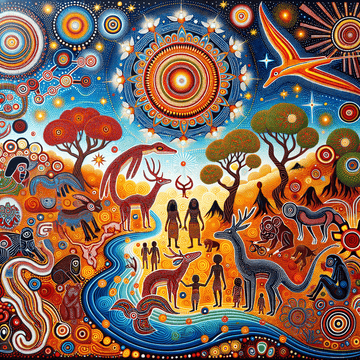 Unveiling the Beauty and History of Aboriginal Art: A Journey into Australia’s Indigenous Identity| Metal Poster Art - Metal Poster Art