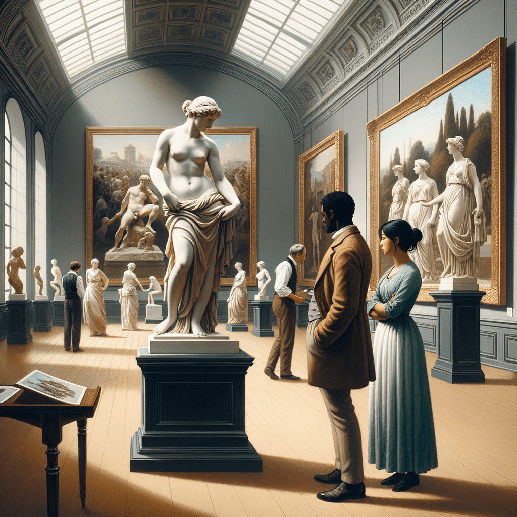 Unveiling the Beauty of Neoclassicism: The Timeless Revival of Classical Art in the Modern World - Metal Poster Art