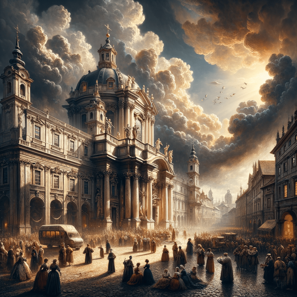 "Unveiling the Grandeur: A Comprehensive Guide to Baroque Art Style" - Metal Poster Art