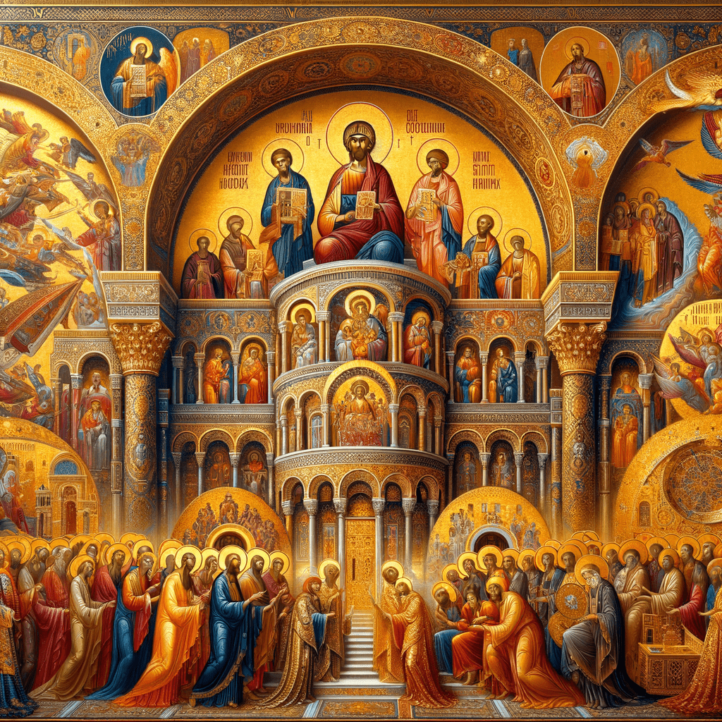 Unveiling the Rich Legacy of Byzantine Art: From Symbolism to Spiritual Grandeur| Metal Poster Art - Metal Poster Art