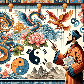 Unveiling the Symbolism in Asian Art: Discover the Meaning Behind Traditional Motifs and Imagery - Metal Poster Art