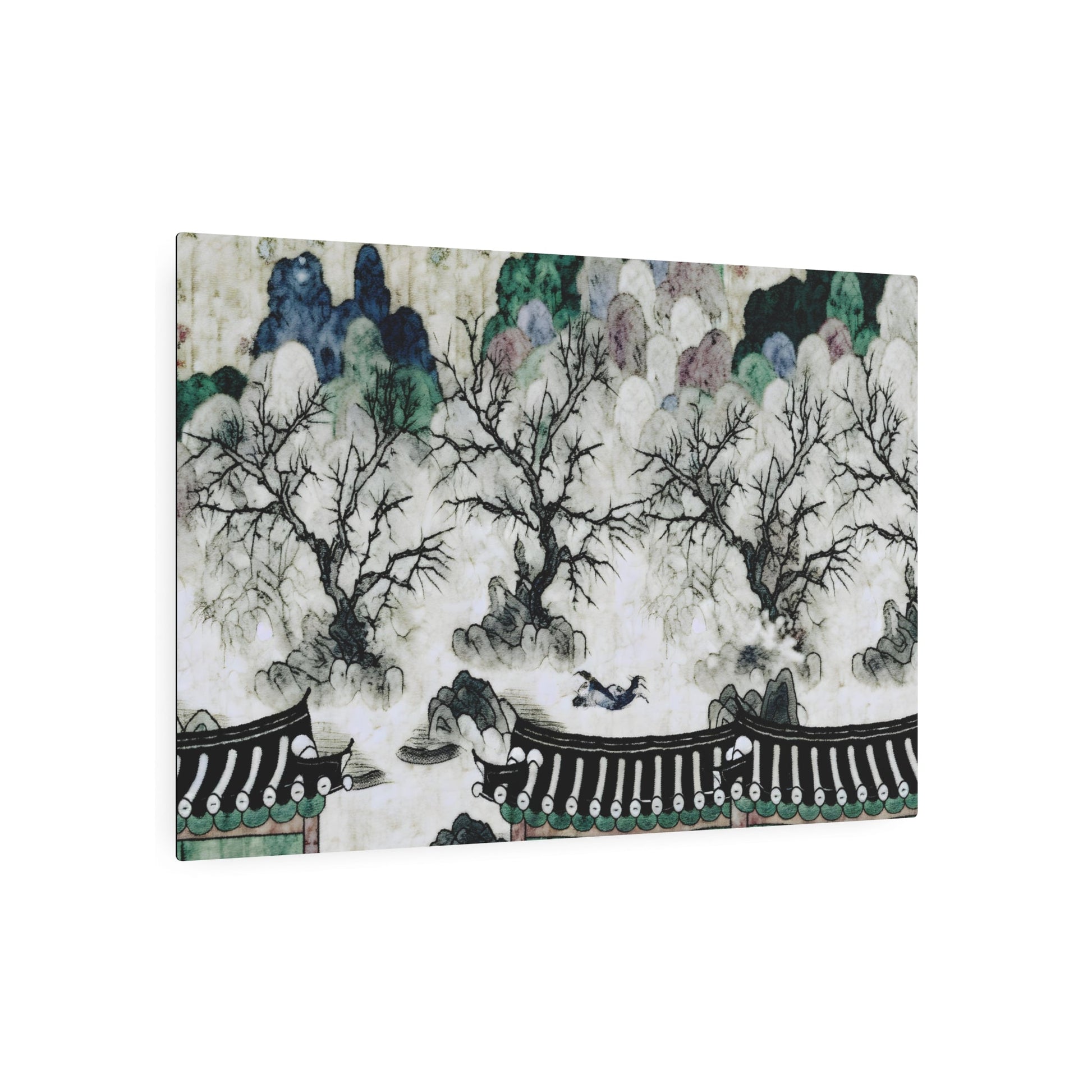 Metal Poster Art | "Authentic Joseon Dynasty-Inspired Korean Artwork - Traditional Asian Art Styles" - Metal Poster Art 36″ x 24″ (Horizontal) 0.12''