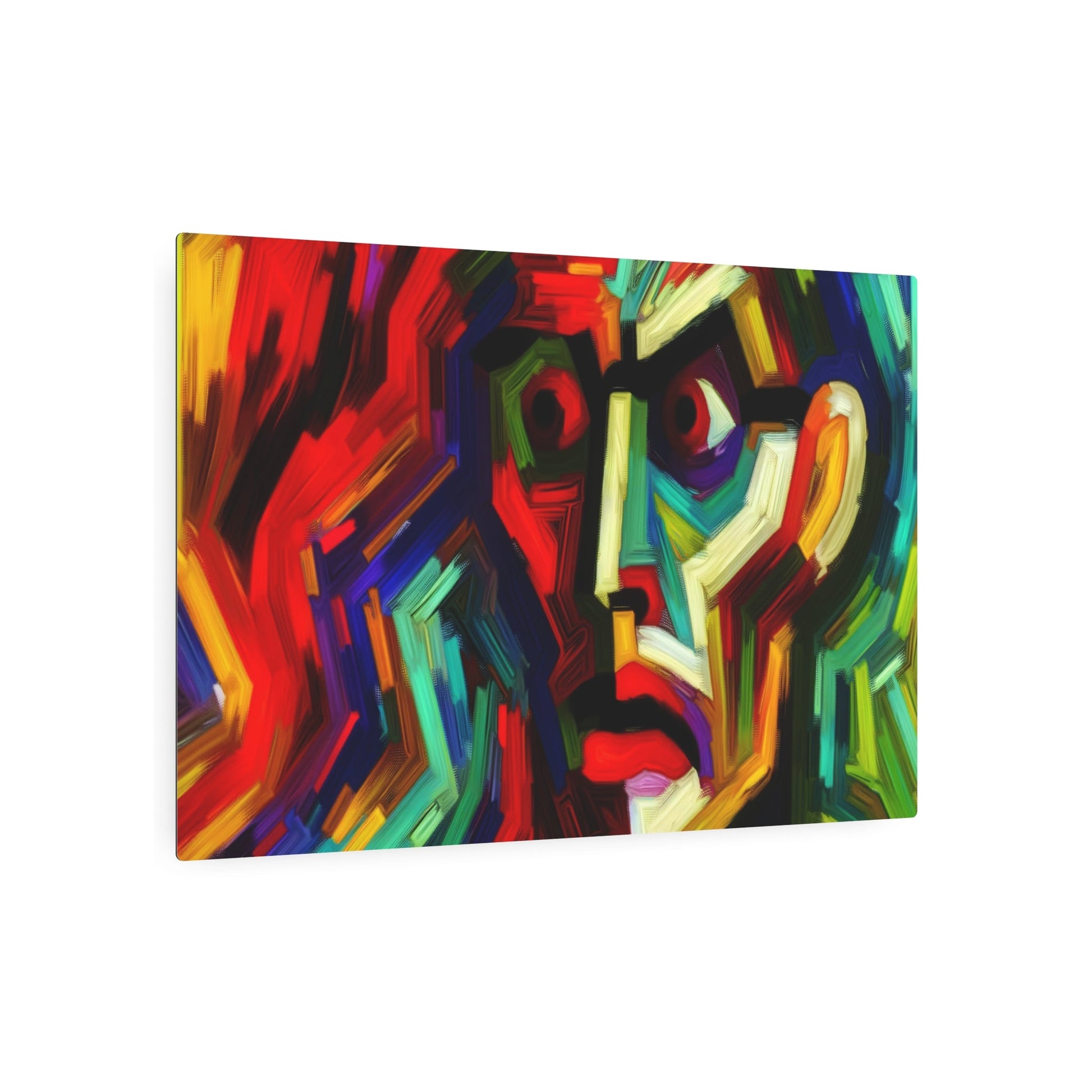 Metal Poster Art | "Expressionism Inspired Art Image - Emotional and Psychological Intensity Reflected in Western Art Styles" - Metal Poster Art 36″ x 24″ (Horizontal) 0.12''
